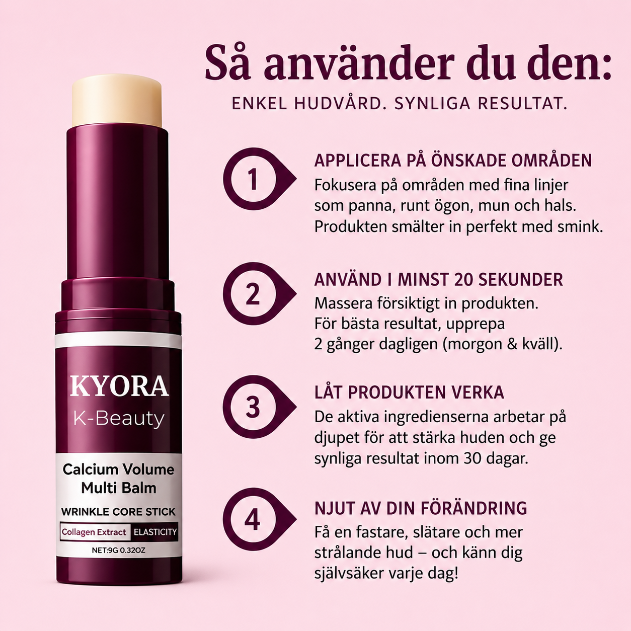 KYORA™ Instant Lift K-Beauty Balm